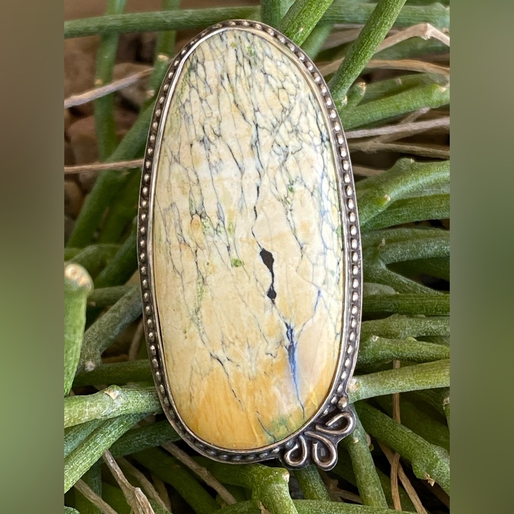 Golden Yellow Jasper Ring